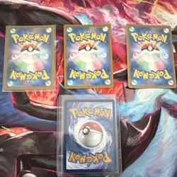 Pokemon TCG Fezandipiti ex 090/073 4 Card Lot Japanese & English - Image 2