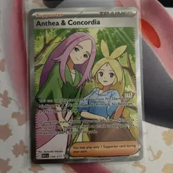 Anthea and Concordia 254/217 Ascended Heroes Pokemon TCG Full Art Trainer - Image 1