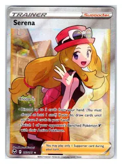 Pokemon TCG - Serena (Full Art) - SWSH12: Silver Tempest 193/195 Ultra Rare Holo - Image 1