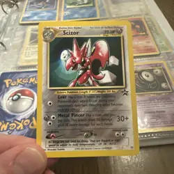 1999 Pokemon Wizards Black Star Promos Scizor #33 - Image 1
