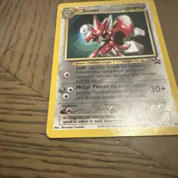 1999 Pokemon Wizards Black Star Promos Scizor #33 - Image 2