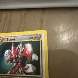 1999 Pokemon Wizards Black Star Promos Scizor #33 - Image 4