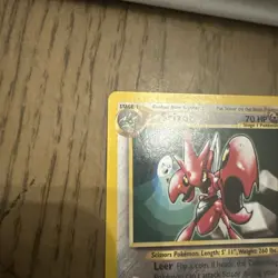 1999 Pokemon Wizards Black Star Promos Scizor #33 - Image 5