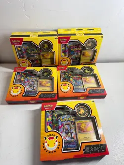Lot Of 5 - Pokemon Day 2026 Collection 30th Anniversary Promo W/ Coin - IN HAND - Image 1
