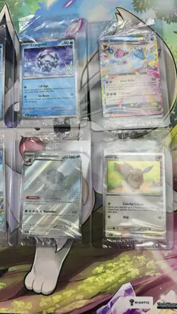 Pokemon 2025 Holiday Calendar Stamped Promos COMPLETE SET OF 8 NEW SEALED - Image 3