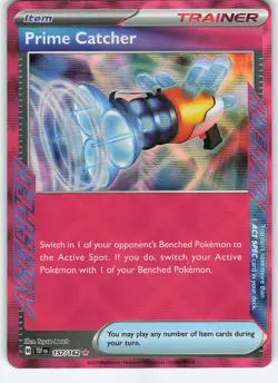 Prime Catcher 157/162 ACE SPEC Rare Holo SV05: Temporal Forces NM Pokemon - Image 1