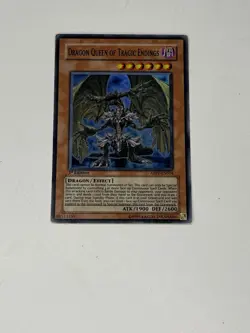 Yu-Gi-Oh! First Edition Super Rare Dragon Queen of Tragic Endings - Image 1