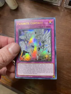 Yugioh! Favorite Contact POTE-EN069 Ultra Rare 1st Edition NM - Image 2