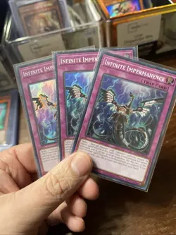 Infinite Impermanence SDCS-EN036 Yugioh Super Rare 1st Edition - Image 1