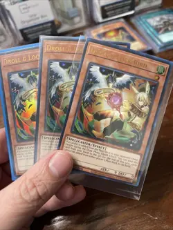 Yugioh Droll & Lock Bird (Alternate Art) RA02-EN006 Ultra Rare 1st Ed Near Mint - Image 1