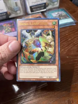 Yugioh Droll & Lock Bird (Alternate Art) RA02-EN006 Ultra Rare 1st Ed Near Mint - Image 3