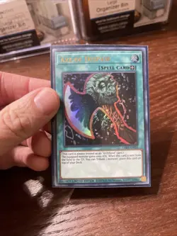 Yu-Gi-Oh! Axe of Despair LART-EN051 Ultra Rare Lost Art Edition - Image 1