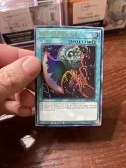 Yu-Gi-Oh! Axe of Despair LART-EN051 Ultra Rare Lost Art Edition - Image 3