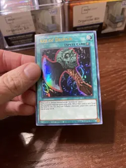 Yu-Gi-Oh! Axe of Despair LART-EN051 Ultra Rare Lost Art Edition - Image 5