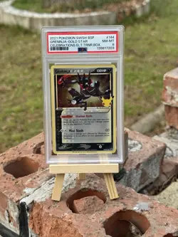 Greninja Star SWSH144 SWSH: Sword & Shield Promo Cards Holo PSA graded 8 pokemon - Image 1