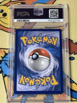 2019 POKEMON SUN/MOON COSMIC ECLIPSE 218 FULL ART/FLYGON GX PSA 8 Graded Card - Image 2