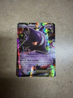 Gengar EX Ultra Rare Card 34/119 2014 XY Phantom Forces LP-MP - Image 1
