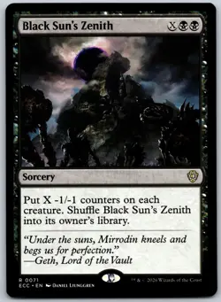 Black Sun's Zenith R Commander: Lorwyn Eclipsed 71 NM - Image 1