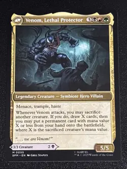 MTG Universes Beyond: Spider-man Eddie Brock 0055 NM Mythic - Image 2
