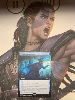 Three Steps Ahead (Extended Art) Outlaws of Thunder Junction Regular - Image 1