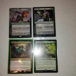 MtG Magic the Gathering KHM lot, 2x Tyvar Kell, Borderless, Lathril, Imperious - Image 1
