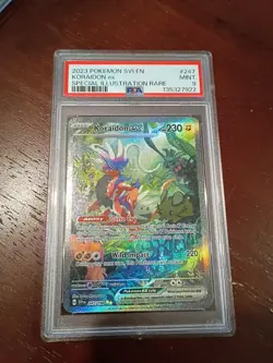 Pokemon Koraidon EX 247/198 SVI EN Special Illustration Rare PSA 9 Mint - Image 1