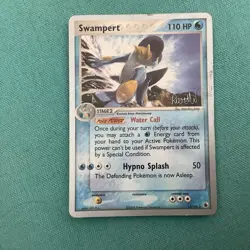 Swampert EX 95/95 And 13/109 Pokemon 2004 World Championship Pokemon TCG - Image 3