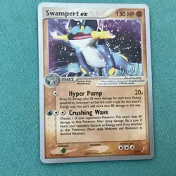 Swampert EX 95/95 And 13/109 Pokemon 2004 World Championship Pokemon TCG - Image 4