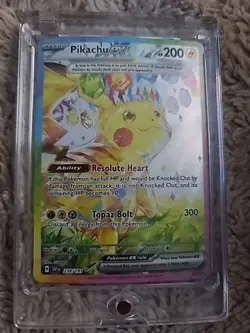 Pikachu EX 238/191 Surging Sparks Special Illustration Rare Holo Pokemon - Image 5