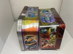 Pokemon TCG Paradox Destinies Tins - Iron Boulder & Gouging Fire (Set Of 2) New - Image 3