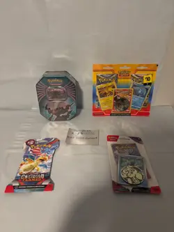 Sealed Pokemon Lot, Darkrai Tin mixed sets , collection , sealed, - Image 1