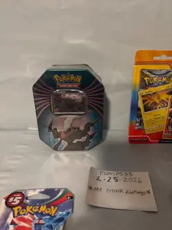 Sealed Pokemon Lot, Darkrai Tin mixed sets , collection , sealed, - Image 2