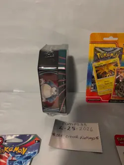 Sealed Pokemon Lot, Darkrai Tin mixed sets , collection , sealed, - Image 3