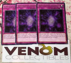 3x (M/NM) Dark Contract With the Eternal Darkness MACR-EN068 Rare Unl YuGiOh - Image 1