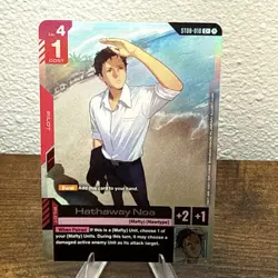 Bandai Gundam Card Game Hathaway Noa C+ ST08-010 - Image 1