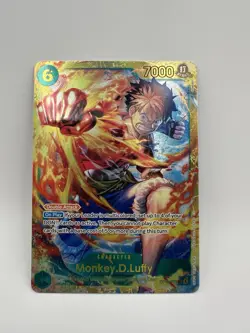 Monkey.D.Luffy OP13-118 SEC Foil One Piece Card Game English NM+ - Image 1