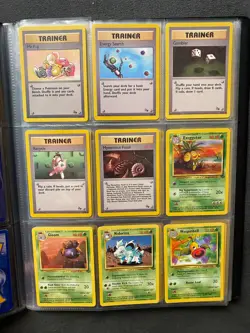 Pokemon Cards Collection Bundle Fossil Jungle Base Set No Duplicates Near Mint - Image 5
