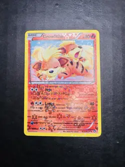 Pokemon TCG Single Card Growlithe Holo Promo RC4/RC25 Radiant Collection 2013 - Image 1