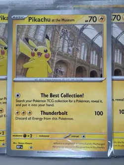 Pokemon X Natural History Museum Jumbo Promo Card x5 - Image 2