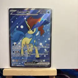 Keldeo ex (White Flare 159/86) full art rare Pokemon TCG card (see pics!) - Image 1