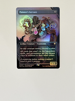 Painter's Servant (Borderless) Special Guests Foil - Artifact Creature - Image 1