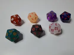 Magic the Gathering Oversized Spindown Die Lot - Image 1