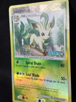 Leafeon Lv.40 24/100 Holo Rare w Majestic Dawn - Pokemon TCG - HP Creased - Image 5