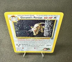 Pokemon Giovanni's Persian 8/132 Gym Challenge Holo Rare Unlimited - Excellent - Image 3