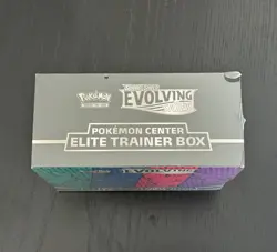 Pokemon TCG Evolving Skies Pokemon Center Elite Trainer Box Sealed minor tears - Image 3