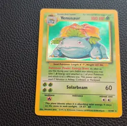 Pokemon TCG Venusaur Base Set 15/102 Holo Rare 1999 Wizards Copyright Wizards - Image 2