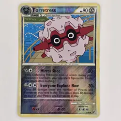 Forretress 3/90 Reverse Holo Rare HS Undaunted MP Pokemon - Image 1