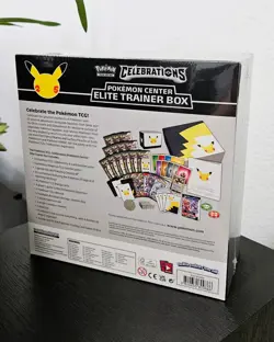 Pokemon TCG: Celebrations ETB Pokemon Center Elite Trainer Box - New and Sealed 820650809866 - Image 2