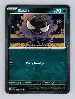 Pokemon TCG - Ascended Heroes - (ASC EN) - Gastly - 123/217 - Cosmos Holo Promo - Image 1