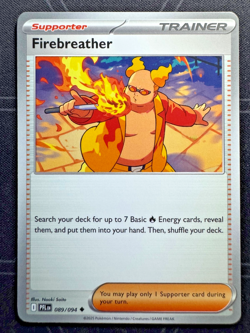 Firebreather 089/094 (Common) - ME02: Phantasmal Flames Pokemon Regular M/NM - Image 1